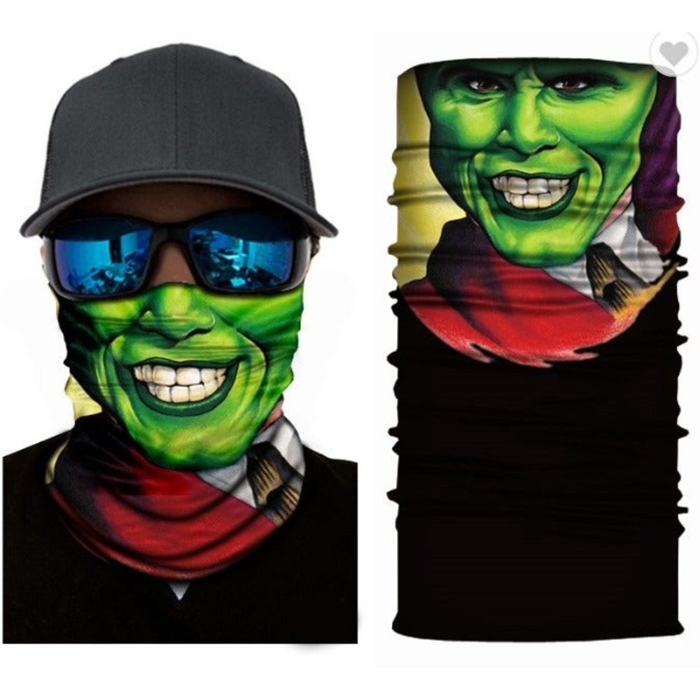 Face Mask Neck Gaiter Sun Sheild The Mask Design Seamless Balaclava Bandana